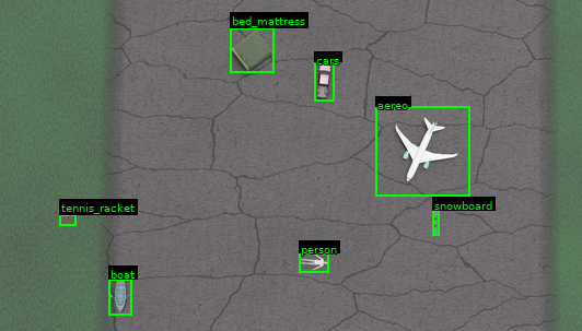 Synthetic render example 1